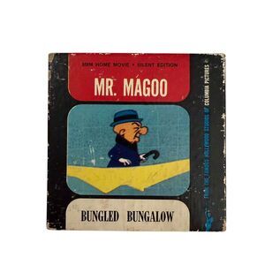 Mr. Magoo Bungled Bungalow 8MM Home Movie Silent Edition Vintage Columbia